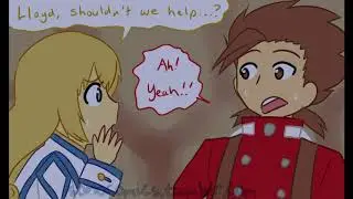 The Helping Kick [Tales of Symphonia Comic Dub]