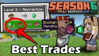 Best DISCOUNTED VILLAGER TRADES on Truly Bedrock Season 6 | Minecraft 1.21