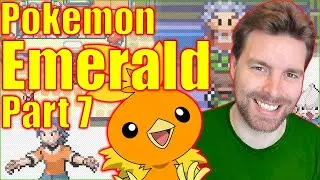Pokemon Emerald - Walkthrough Part 7 - GBA Gameplay / Blind Playthrough - Brawly 2nd Gym Leader