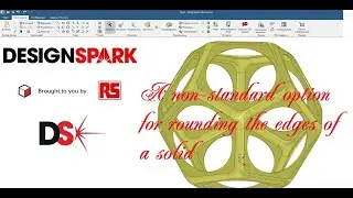 A non-standard option for rounding the edges of a solid in DSM | Удивительный инструмент Fill