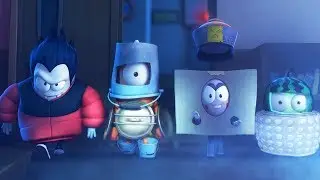 Funny Animated Cartoon | Spookiz | The Spookiz Heroes | 스푸키즈 | Cartoon For Children