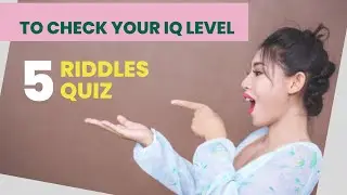 Quiz Time: Five logical and funny Puzzles | Guess the answer | mind Quiz | puzzle game| Riddles-14