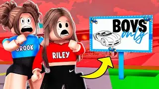 GIRLS Are BANNED In Roblox Brookhaven!!