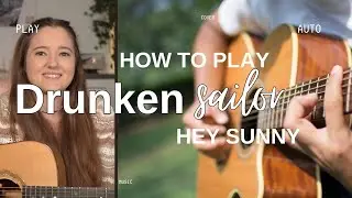 SO spielst du DRUNKEN SAILOR einfach und schnell auf GITARRE ☺️