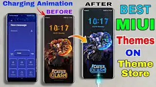Amazing Dark and Light Miui Themes - Cool Dynamic Lockscreen With Charging Animation🔥| Must Try😃