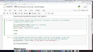 004d Built-in functions: print and input