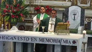 Eucaristía  lunes  26 de agosto de 2024  -  6:30  p.m   Basílica Señor de los  Milagros de Buga