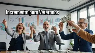 Veteranos ganan más en 2025 Aumento del 3.2%
