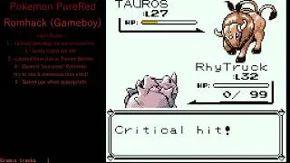 10. Let's Play Pokemon PureRed - The easiest Gym...