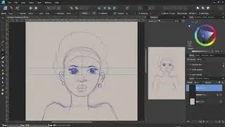 Create a Toon Style Portrait with Affinity Designer - 02 UI and Sketching