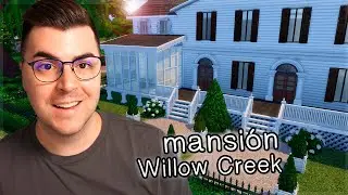 Una serie me inspira a construir ESTA CASA en Los Sims 4! 😌🌳