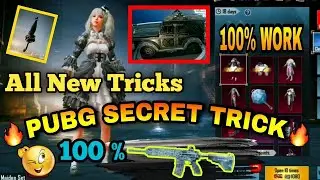 PUBG new create opening tricks.how to open legendary items in pubg
