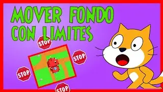 COMO hacer un FONDO que se MUEVE con LÍMITES en SCRATCH