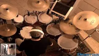 Annie Lennox - Walking On broken Glass Drums Cover