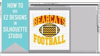 Using EZ Designs in Silhouette Studio