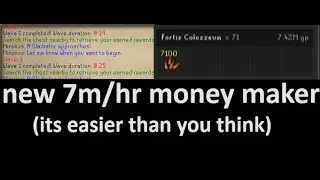 How to clear wave 1 of the Fortis Colosseum LIKE A PRO in 12 minutes (7m+ GP / hr)