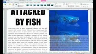 Word 2010 Newspaper Project story columns and pictures
