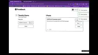 Taaskly Feedback Demo