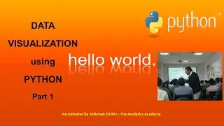 INTRODUCTION TO DATA VISUALIZATION IN PYTHON