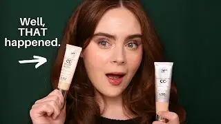 NEW IT Cosmetics Nude Glow Vs Original CC Cream!