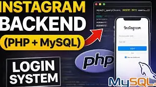 How To Create A Complete Backend Instagram-clone | Php || MYSQL || PART - 1