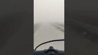 cycling in Fog #shorts