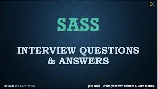 SASS Interview Questions and Answers