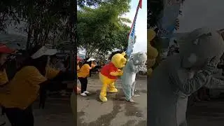 badut joget oke gas #cute #lucu #badut #shortsfeed #shorts