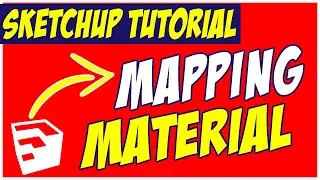 19 Sketchup Tutorials 2018 - Tips and Tricks for Mapping Materials in Sketchup