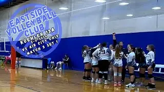 Eastside Volleyball Club - Koehler 13A vs Air City Chix - Set 1  2-3-2024