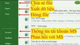 hướng dẫn sử dụng phần mềm project chi tiết từ A đến Z