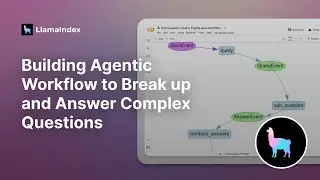 Building an agentic workflow to break up and answer complex questions