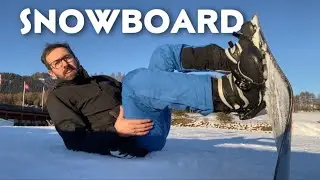 APRENDER COMO FAZER SNOWBOARD 🏂