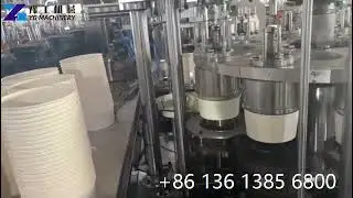 Paper Salad Bowl Machine | Paper Bowl Making Machine | Food Box Bowl Making Machine #paperbowl
