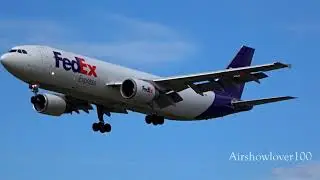 FedEx Express Airbus A300 Landing Billings