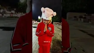 Cute Kazakh Girl's Message To Her Indian Friends 🐰🥰 | Freedom Tour 2023 🇮🇳🤝🇰🇿