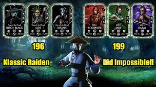 Fatal Hellspawn Tower Battle 196 and 199 MK Mobile