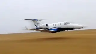 Cessna Planes Making Extremely Low Passes at High Speeds.