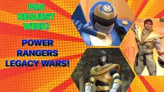 FAN REQUEST WEEK! RYU RANGER, NINJOR AND JASON! POWER RANGERS LEGACY WARS GAMEPLAY