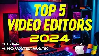 10 FREE Video Editing Softwares for Mac + Windows! 2024