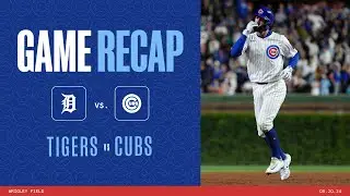 Game Highlights: Cubs Win Game One vs. Detroit! | 8/20/24