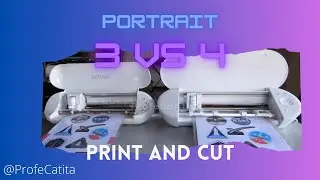 Comparando Print and Cut ✅  Portrait 3 vs Portrait 4