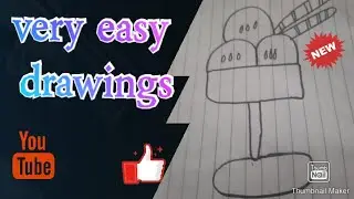 New Very Easy Drawings/ by Official Saha ji