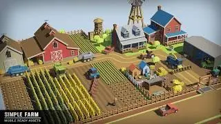 Unreal Engine 4 Simple Lego Farm