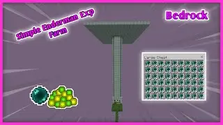 Simple Enderman Exp Farm | Minecraft | Bedrock