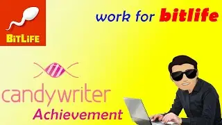 Candywriter Achievement || How to work for Bitlife?|| 