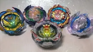 (DB) TOP 4 VS RASHAD! VALKYRIE&SPRIGGAN&FAFNIR&LONGINUS VS GREATEST RAPHAEL! BEYBLADE BURST