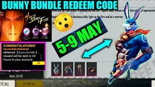 Free Fire Bunny Bundle Redeem Code || Free Fire Bunny Warrior Bundle Redeem code Today 6 May