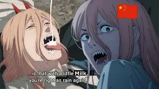 China Censored Blood in Chainsaw Man