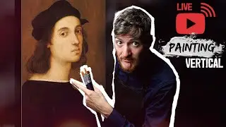 🔴Let's Paint : In the Studio of Raphael Part 3 #art #inspiration [Vertical]